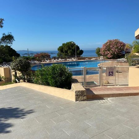 F2 Vue Mer Dans Residence Avec Piscine Ajaccio  Luaran gambar