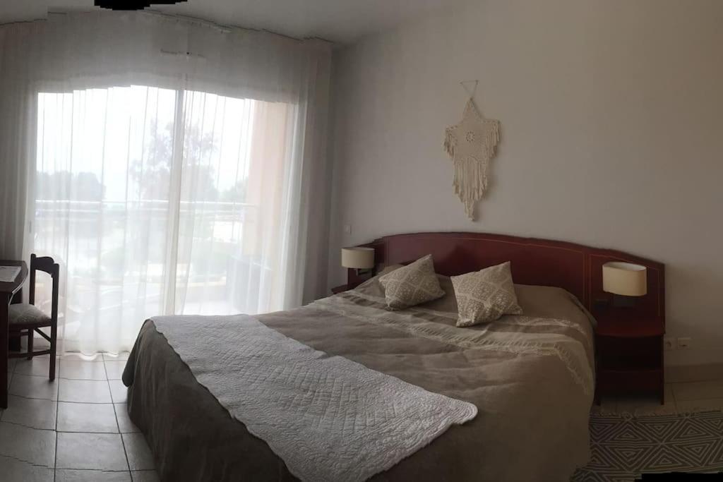 F2 Vue Mer Dans Residence Avec Piscine Ajaccio  Luaran gambar