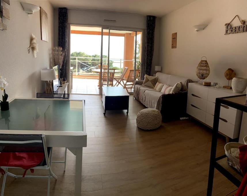F2 Vue Mer Dans Residence Avec Piscine Ajaccio  Luaran gambar