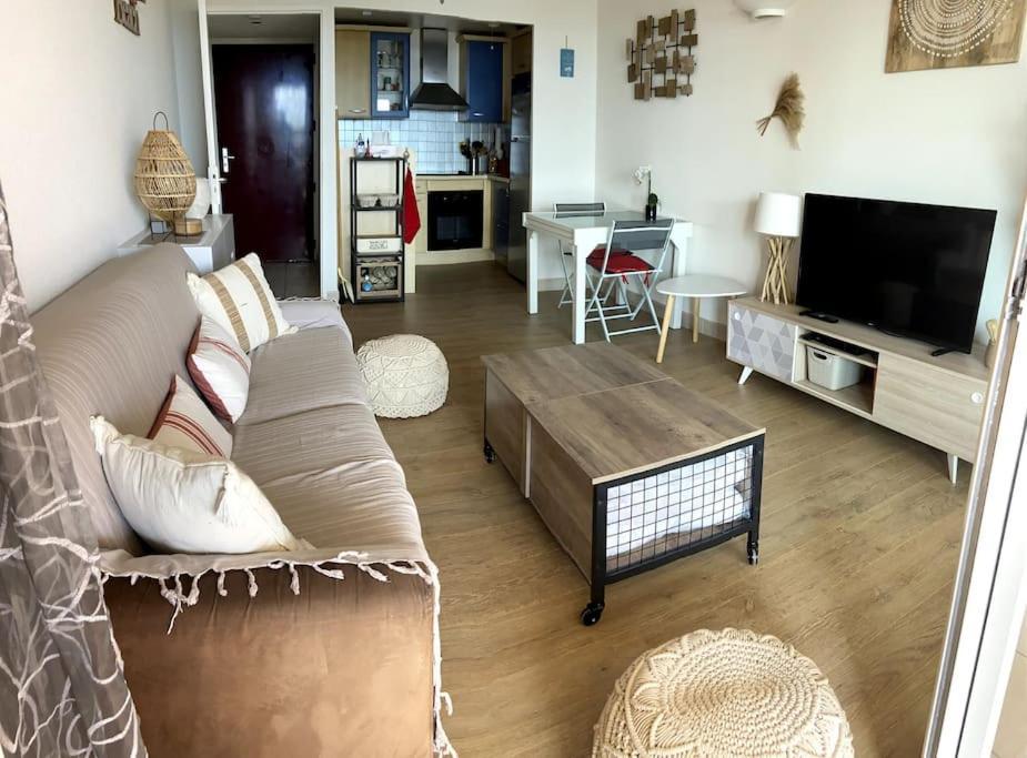 F2 Vue Mer Dans Residence Avec Piscine Ajaccio  Luaran gambar